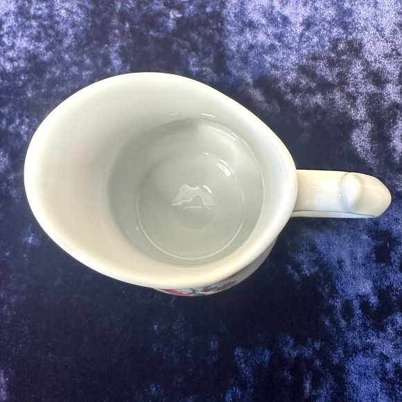 B & C Limoges France Porcelain L. Bernardaud & Co Floral and Butterfly Creamer - Picture 5 of 7